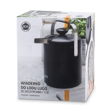 Контейнер для льда ICE BUCKET Lugo + щипцы