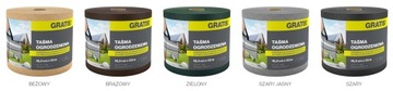 TAŚMA OGRODZENIOWA PŁOT OGRODZENIE 19,3cmx33m LUX