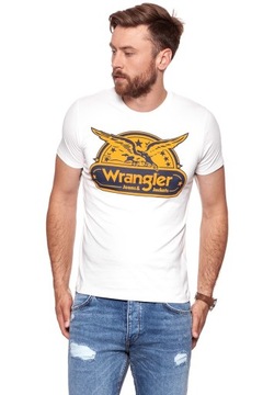 Męska koszulka t-shirt Wrangler SS EAGLE TEE S