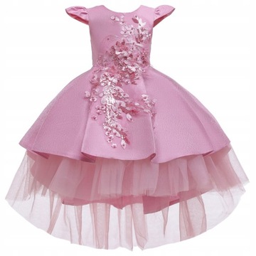 ELEGANCKA Sukienka księżniczki -150CM