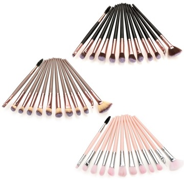 НАБОР КИСТЕЙ для макияжа 12 шт. КИСТИ ДЛЯ МАКИЯЖА