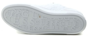 Sneakersy damskie GUESS FLPGN4 FAL12 WHITE - 37, Biały