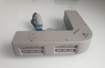 Мультитап SONY PLAYSTATION 1 Psx PS1 PSone СЕРЫЙ ОРИГИНАЛ