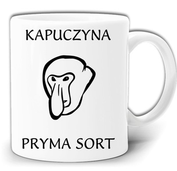 KAPUCZYNA NOSACZ JANUSZ ŚMIESZNY KUBEK +PUDE GW562