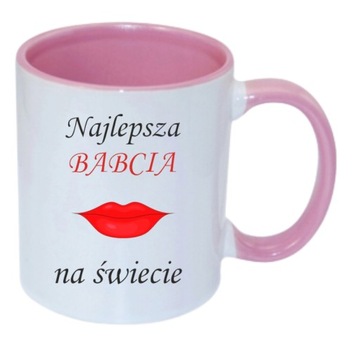 KUBEK NAJLEPSZA BABCIA NA ŚWIECIE DZIEŃ BABCI PREZENT