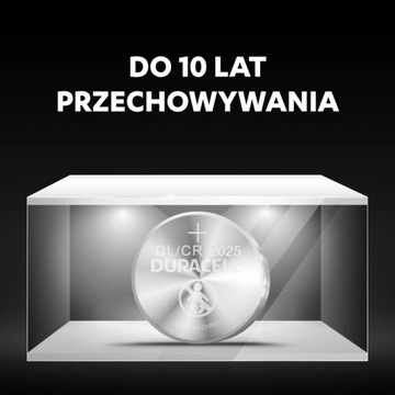 5 литиевых батарей DURACELL DL2025 CR2025 3 В