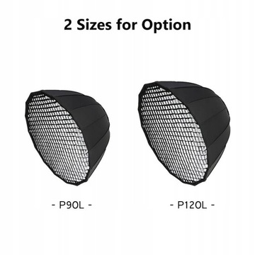 Софтбокс Honeycomb Grid, 120 см / 47 дюймов, 16 ячеек