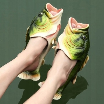 ТАПОЧКИ шлепки FUNNY FISH удобные35
