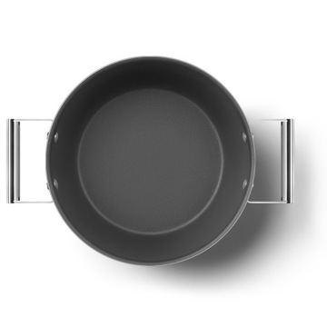 Garnek tradycyjny Smeg CKFC2611BLM 7,7 l CZARNY