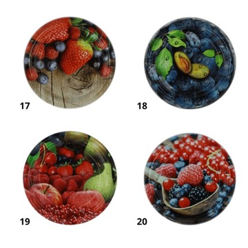 БАНКА 200/212мл ДЛЯ ПРИГОТОВЛЕНИЙ ДЖЕМОВ 12 ШТ + КРЫШКИ