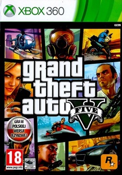 XBOX 360 GTA V GRAND THEFT AUTO 5 На польском языке PL разминка перед GTA VI