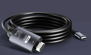 КАБЕЛЬ-АДАПТЕР USB-C 3.1 HDMI 4K MHL 200 см для телефона Macbook