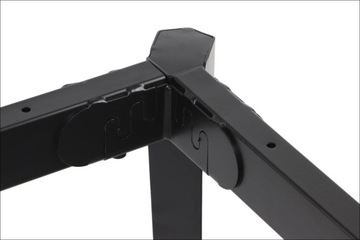 Каркас стола, наклонные ножки, 115х64х72,2, черный, массивный