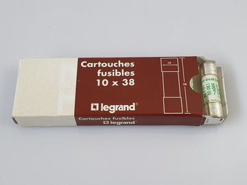 ПРЕДОХРАНИТЕЛЬНАЯ ВСТАВКА LEGRAND 500В 6А AM 10,3x38