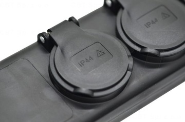 НАРУЖНЫЙ УДЛИНИТЕЛЬНЫЙ КАБЕЛЬ СЕТЕВОЙ РАЗЪЕМ 3 РОЗЕТКИ КАБЕЛЬ 2М IP44 САД
