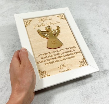 СПАСИБО КРЕСТНОМУ ОТЦУ ПОДАРОК ​​НА КРЕЩЕНИЕ ЗОЛОТОЙ АНГЕЛ