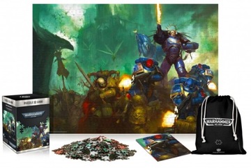 Пазл 1000 деталей. Вархаммер 40 000. Космический Десантник