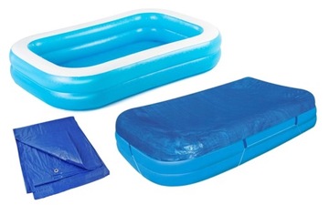 Надувной садовый бассейн 262x175x51 BESTWAY 3в1