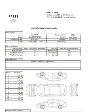 Maserati Quattroporte II 3.0 V6 Diesel 275KM 2016 Maserati Quattroporte SalonPL ASO GranSport Au..., zdjęcie 28