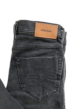 Джинсы мужские DIESEL черные, размеры S W28, L30