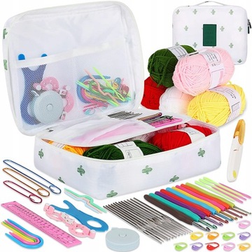 ZESTAW DO SZYDEŁKOWANIA 0,6-6mm SZYDEŁKO ETUI