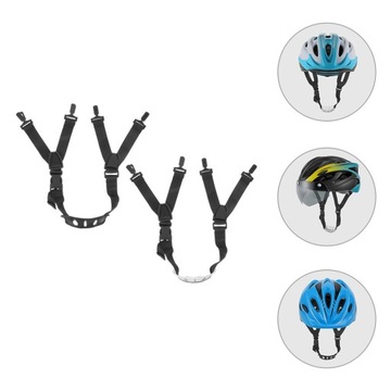 2 шт. РЕГУЛИРУЕМЫЙ РЕМЕНЬ ДЛЯ ШЛЕМА, ЖЕСТКИЙ РЕМЕНЬ ДЛЯ ПОДБОРОДКА