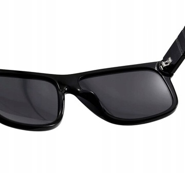 Поляризованные солнцезащитные очки Мужские черные мужские солнцезащитные очки с фильтром для водителей