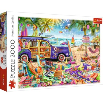Trefl Puzzle Tropikalne wakacje 2000 elementów 27109