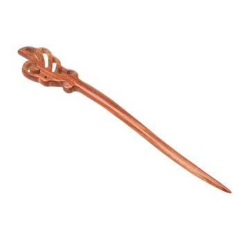 Винтажная заколка-бабочка, красная