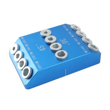 Шаблон для сверления из синего алюминиевого сплава