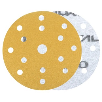 50 шт. ШЛИФОВАЛЬНАЯ БУМАГА 150 мм 15H ДИСК P150