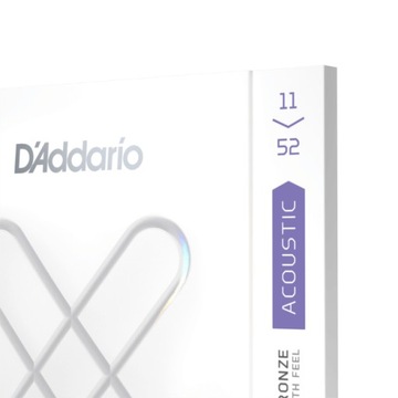 Struny D'ADDARIO XSAPB1152 (11-52) Struny do gitary akustycznej