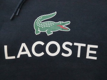 Lacoste gruba bluza hoodie boxy fit L/XL