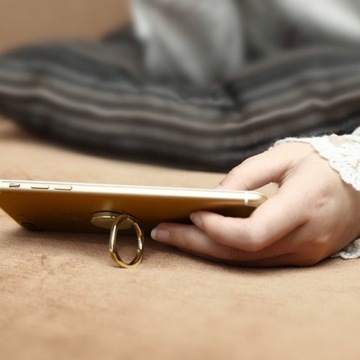 МАГНИТНОЕ КОЛЬЦО BASEUS, МЕТАЛЛИЧЕСКИЙ ДЕРЖАТЕЛЬ КОЛЬЦА С ПОДСТАВКОЙ, СЕРЕБРЯНЫЙ