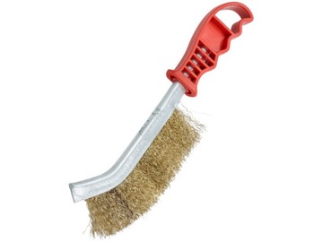 УЗКАЯ ЩЕЛЕВАЯ ЩЕТКА, ЛАТУНЬ, РЖАВАЯ