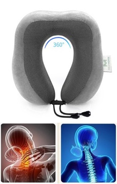 ПОДУШКА ДЛЯ ТУРИСТИЧЕСКИХ ПУТЕШЕСТВИЙ, ПЕРЕСЕЧЕНИЕ ШЕИ, ПОДГОЛОВНИК АВТОМОБИЛЯ, ПАМЯТЬ