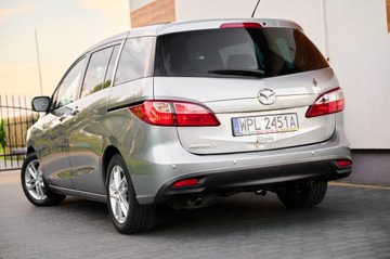 Mazda 5 II 1.6 MZ-CD 115KM 2014 MAZDA 5 1.6 diesel 115KM ALU16 zarejestrowany w Polsce 7-osobowy, zdjęcie 38