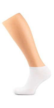НОСКИ 5Х, НОСКИ ХЛОПКОВЫЕ, НОСКИ ЖЕНСКИЕ, БЕЛЫЕ 38-40