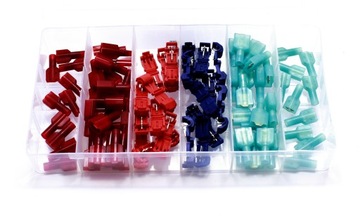 АВТОМОБИЛЬНЫЕ БЫСТРОРАЗЪЕМНЫЕ РАЗЪЕМЫ НАБОР СОЕДИНИТЕЛЕЙ ИЗ 80 ШТ.