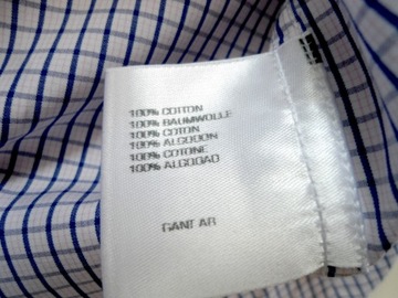 GANT bawełniana koszula w kratkę XL SPINKI
