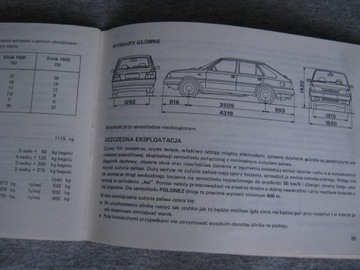 РУКОВОДСТВО ПО ЭКСПЛУАТАЦИИ FSO POLONEZ CARO 1.5 1.6 - 1995 г.