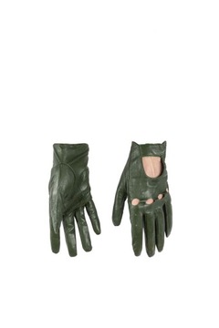 КОЖАНЫЕ ПОЦЕЛУЮЩИЕ НА ПАЛЬЦЫ ЖЕНСКИЕ - РАЗМЕР L