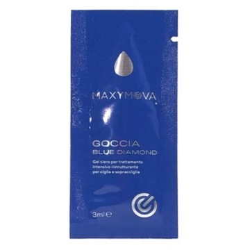 Serum do brwi i rzęs ODŻYWKA w saszetce MAXYMOVA Blue Diamond 3ml