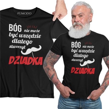 Śmieszna koszulka dla DZIEDKA DZIEŃ DZIADKA NADRUK