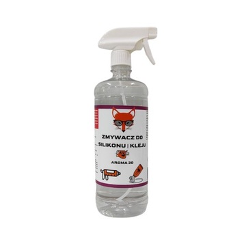 Środek do usuwania kleju silikonu| Zmywacz do kleju | Delikatny, 1000ml