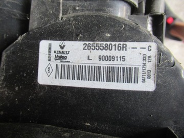 DACIA LODGY 18 R. SVĚTLO LEVÝ ZADNÍ