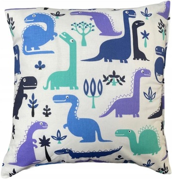 POSZEWKA JAŚ 40X40 100% DINOZAURYm ki89