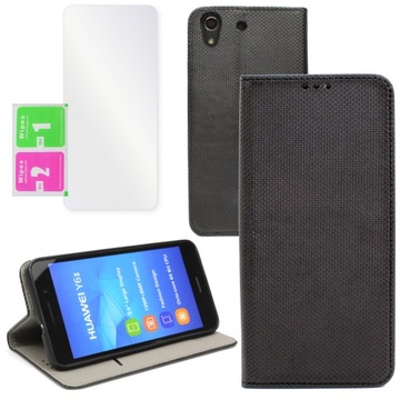 Etui Pokrowiec obudowa do Huawei Y6II Case + SZKŁO