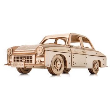 Сирена Сиренка ФСО Модель Легенда Польской Народной Республики Автомобиль Авто Пазл 3D МАЛЕНЬКАЯ ИСТОРИЯ