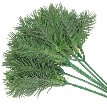 ЕЛЬ ЕЛЕВАЯ ВЕТКА РОЖДЕСТВЕНСКАЯ ДЕРЕВО ГУСТЫЕ ВЕТКИ 6 веток